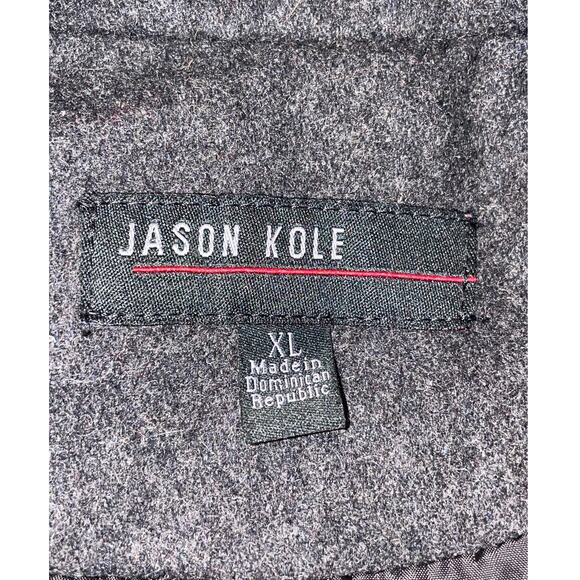 Jason Kole Wool Blend Coat in Charcoal Grey - Women's Size XL - 50% Wool & Soft - Picture 6 of 10